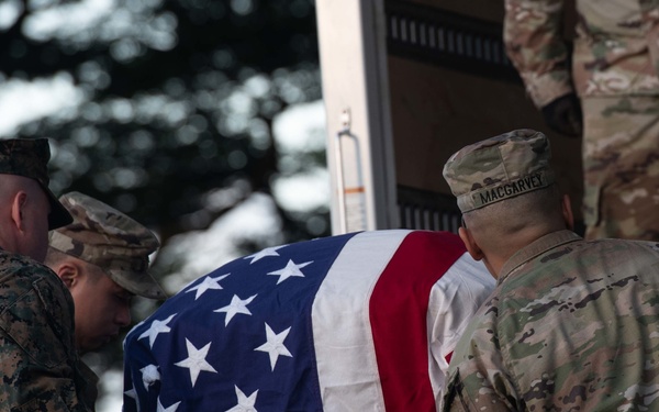 DPAA Disinters Korean War Unknowns