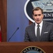 Pentagon Press Secretary John F. Kirby briefs the press