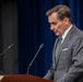 Pentagon Press Secretary John F. Kirby briefs the press
