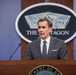 Pentagon Press Secretary John F. Kirby briefs the press