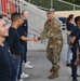 Keesler commander participates in Shuckers pre-game festivities