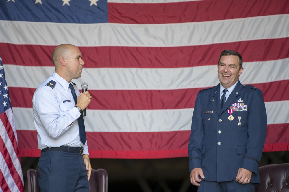 Retirement of Lt. Col. Carlton Thompson