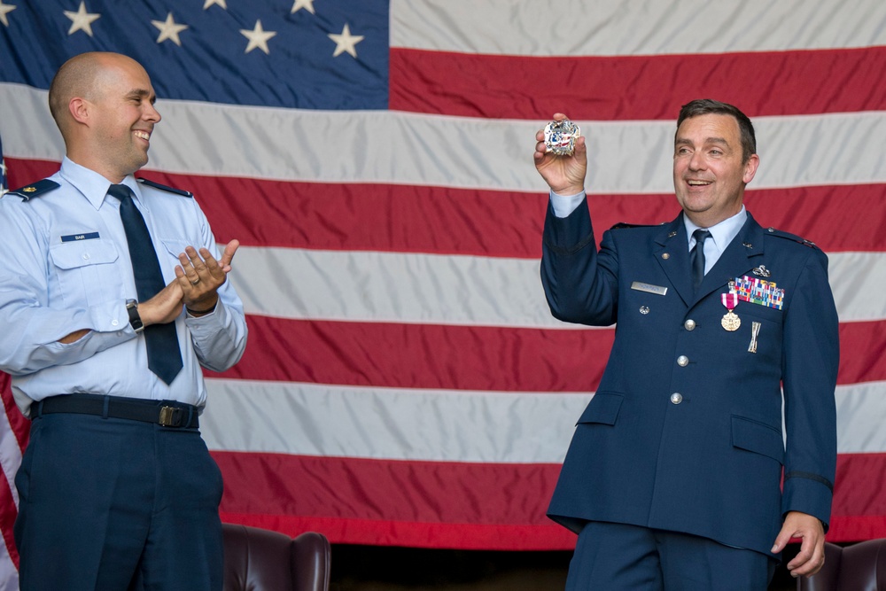 Retirement of Lt. Col. Carlton Thompson