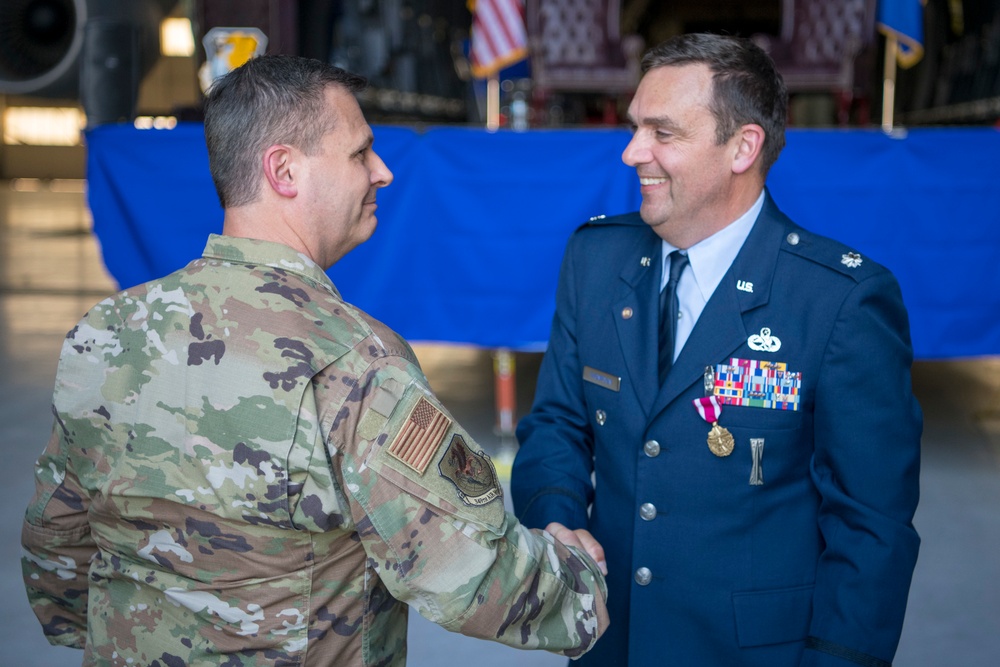 Retirement of Lt. Col. Carlton Thompson