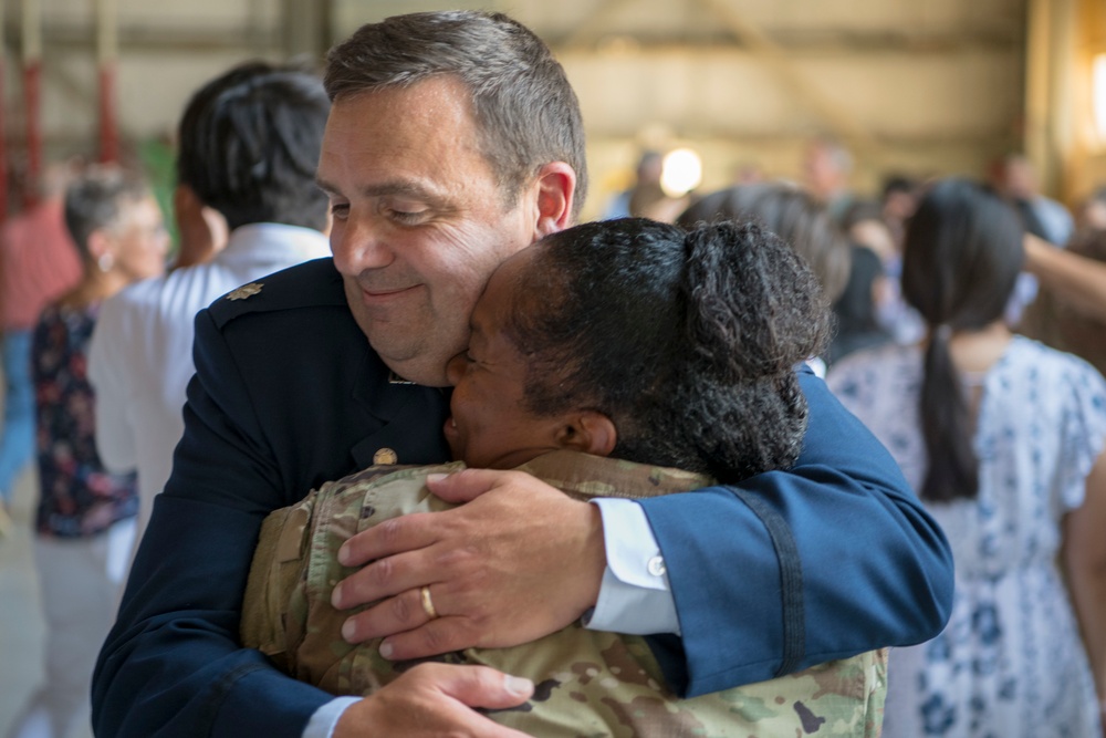 Retirement of Lt. Col. Carlton Thompson