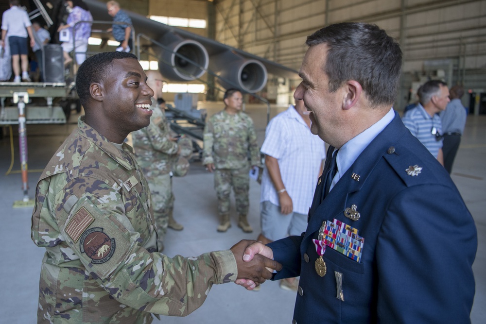 Retirement of Lt. Col. Carlton Thompson