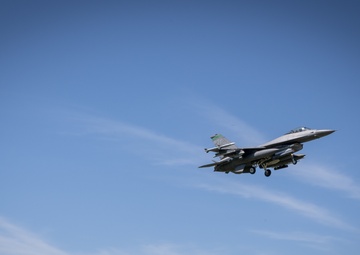 F-16's land at GIDE 3/ADE 5