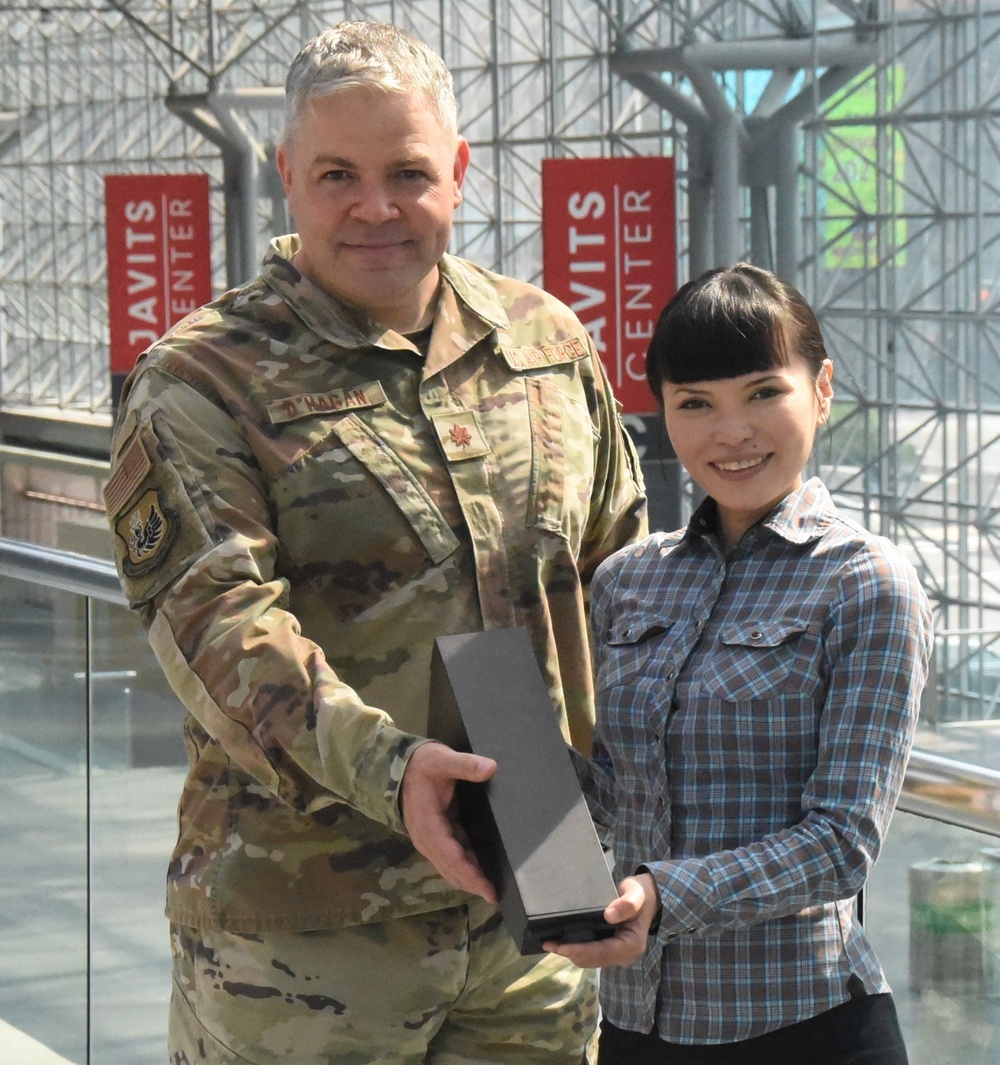 Airman Innovates Vaccine Container at Javits