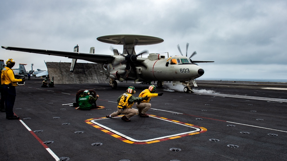 USS Carl Vinson (CVN 70) Conducts Flight Operations