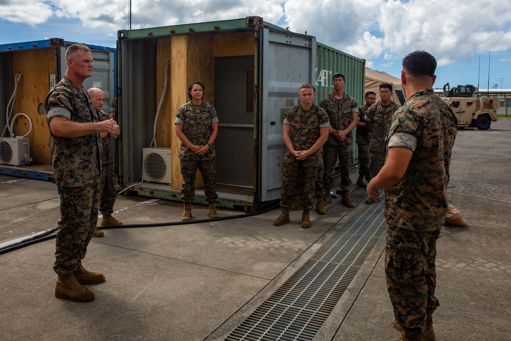 MARFORPAC Commander Visits III MIG Marines