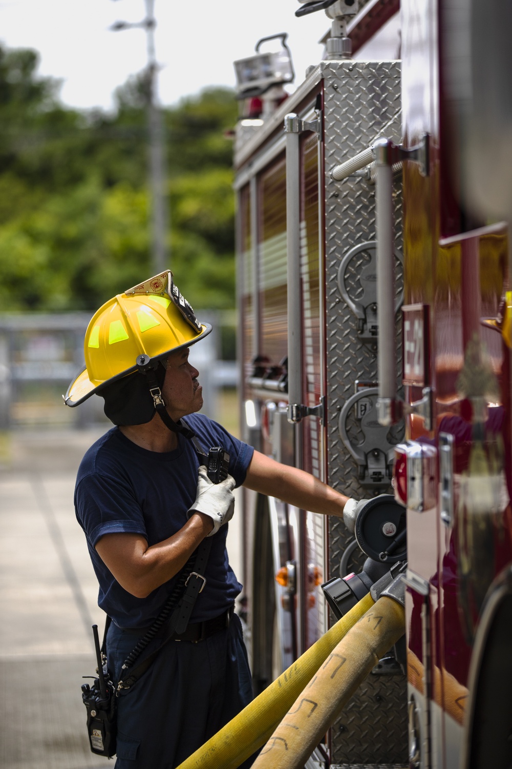 MCIPAC Fire and Emergency Services trains new cadets