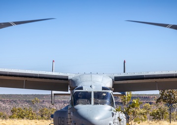 MRF-D conducts a site survey at Bradshaw Field Training Area