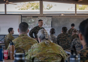 MRF-D conducts a site survey at Bradshaw Field Training Area
