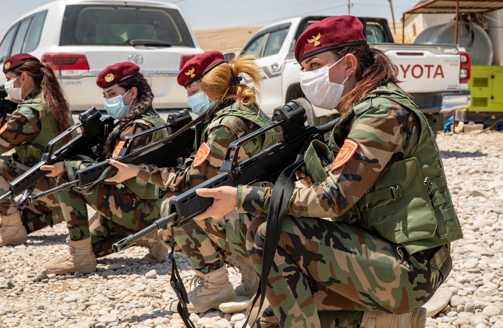 Female Peshmerga Training