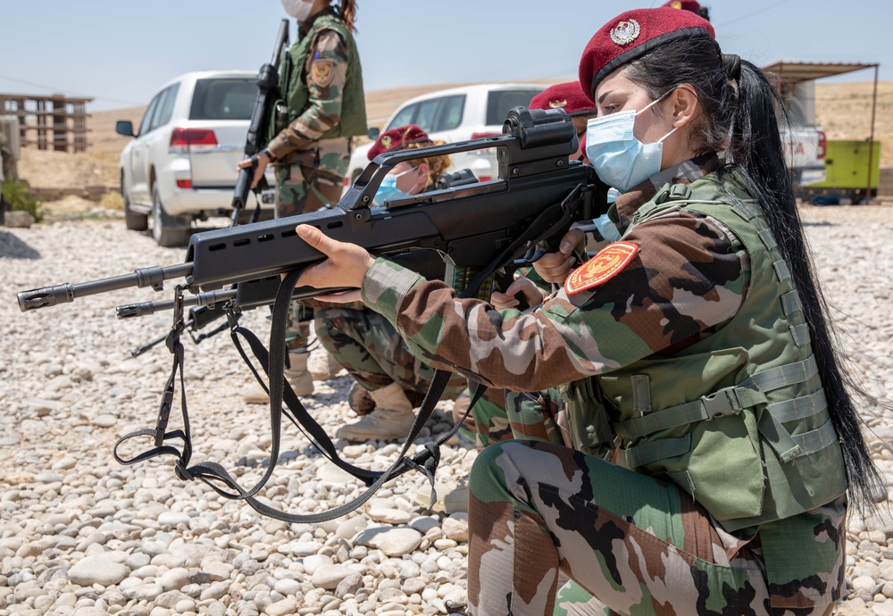 Female Peshmerga Training