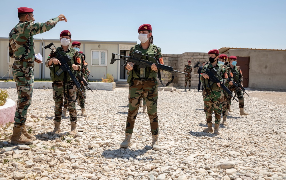 Female Peshmerga Training