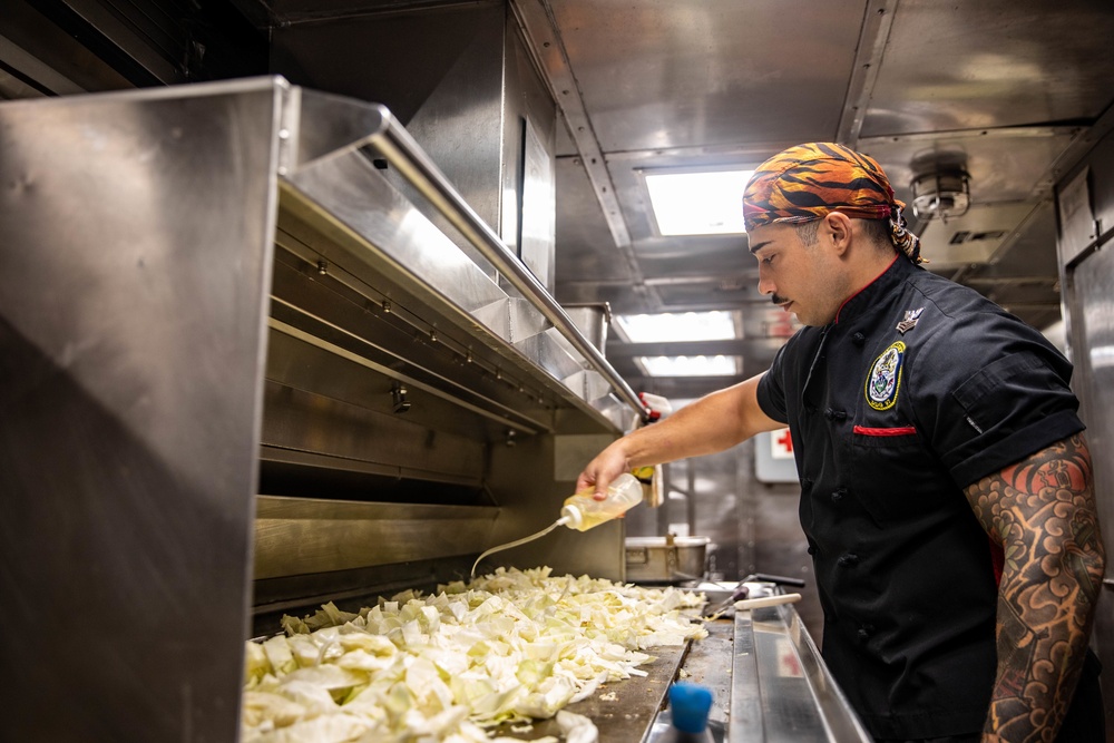 DVIDS Images USS Halsey's El Toro Grill Hosts "Mongolian Night