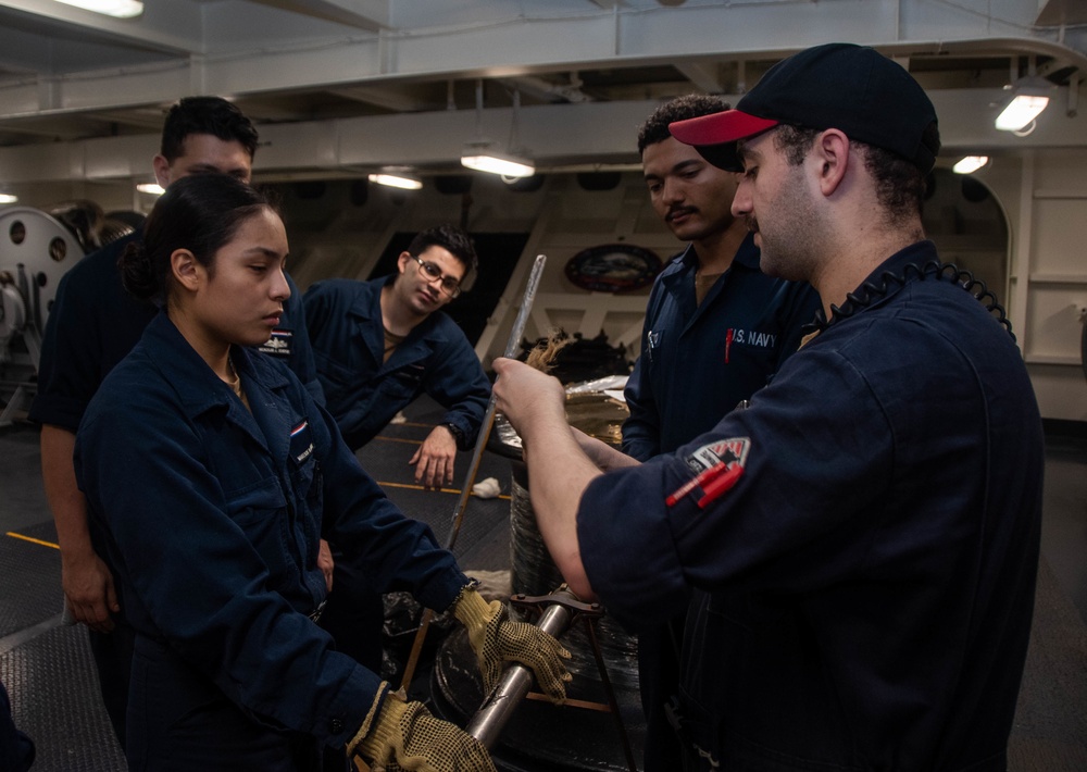 USS Ronald Reagan (CVN 76) DC Pipe Patching