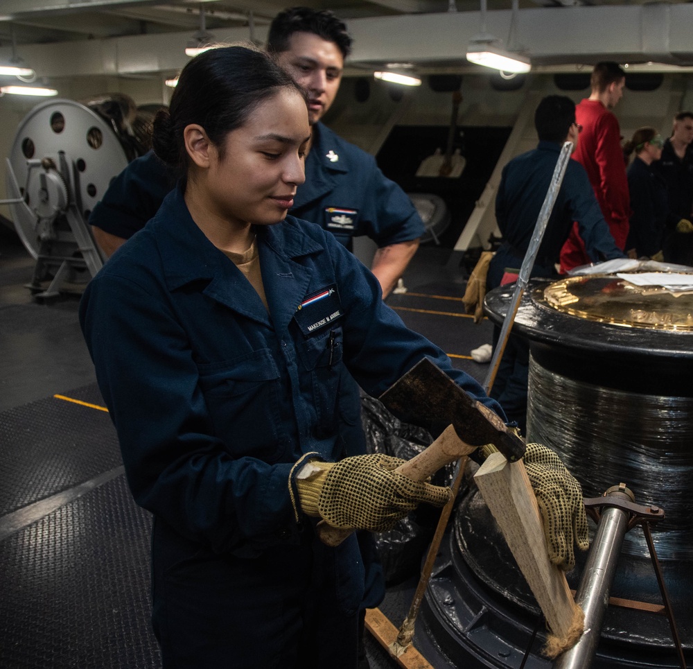 USS Ronald Reagan (CVN 76) DC Pipe Patching