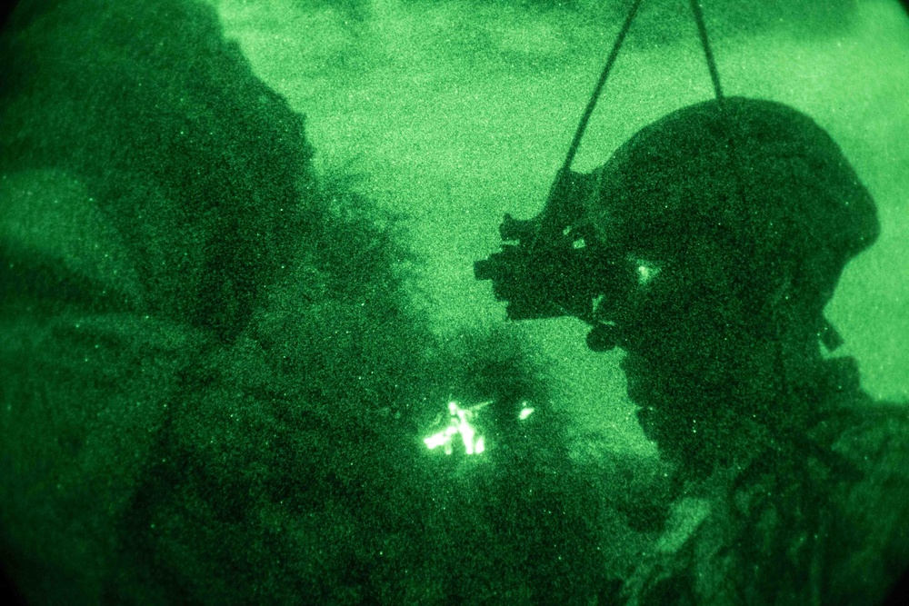 Boat Company Conducts Amphibious Night Raids