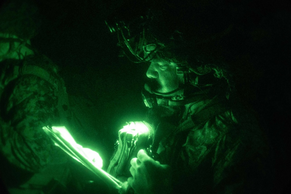 Boat Company Conducts Amphibious Night Raids