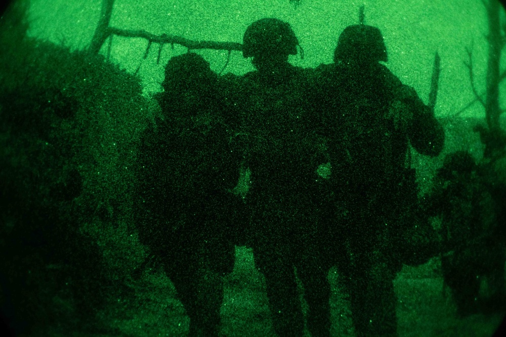 Boat Company Conducts Amphibious Night Raids