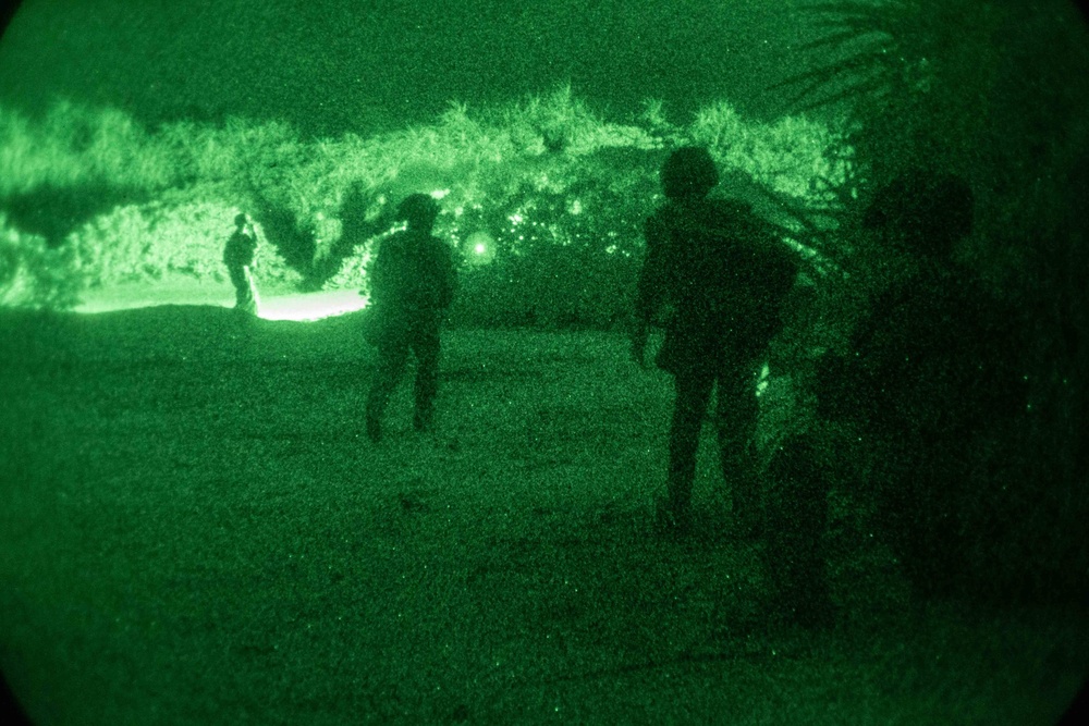 Boat Company Conducts Amphibious Night Raids