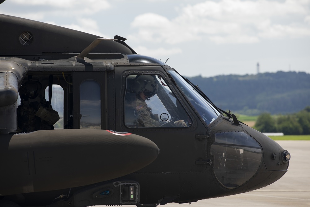 1st CAB Commander's Final Flight