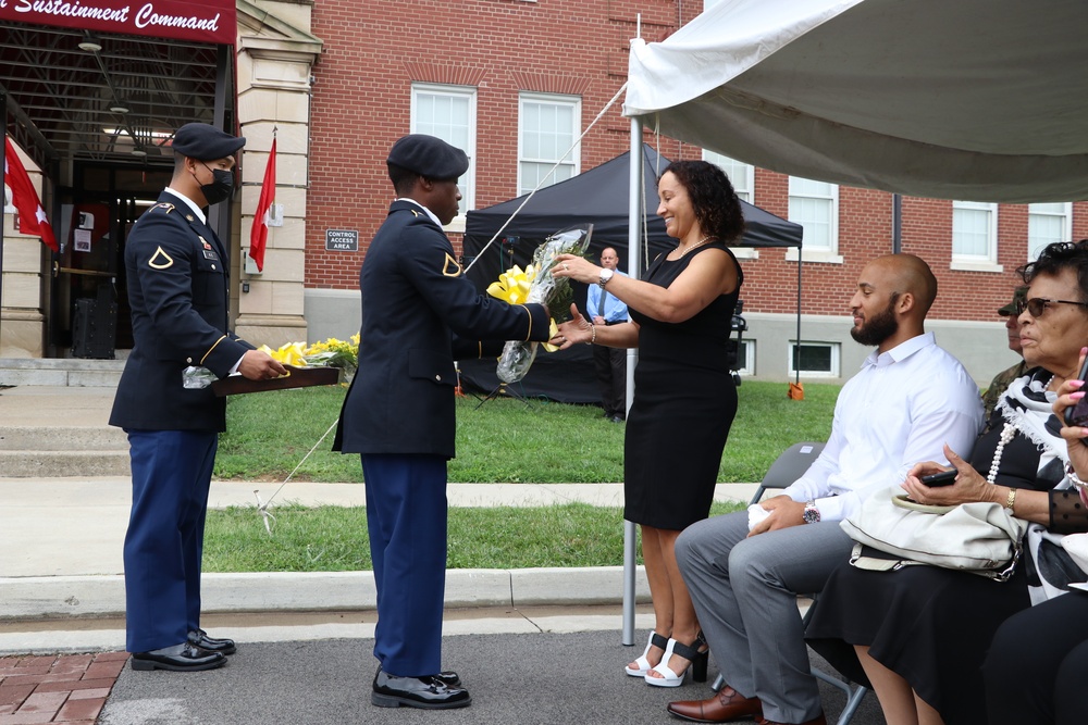 1st Theater Sustainment Command Change of Command Ceremony