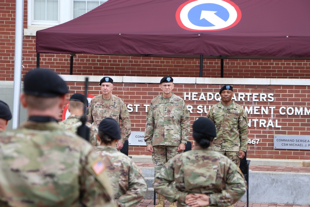 1st Theater Sustainment Command Change of Command Ceremony