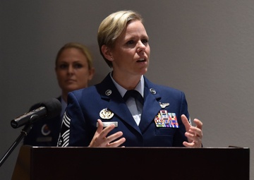 Airman Leadership School Class 21-E graduates