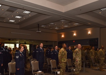Airman Leadership School Class 21-E graduates