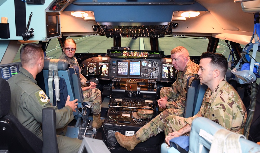 18th AF command chief visits 433rd AW