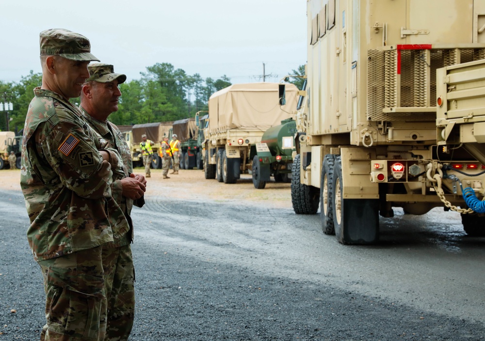 Arkansas National Guard welcomes Louisiana National Guard's support