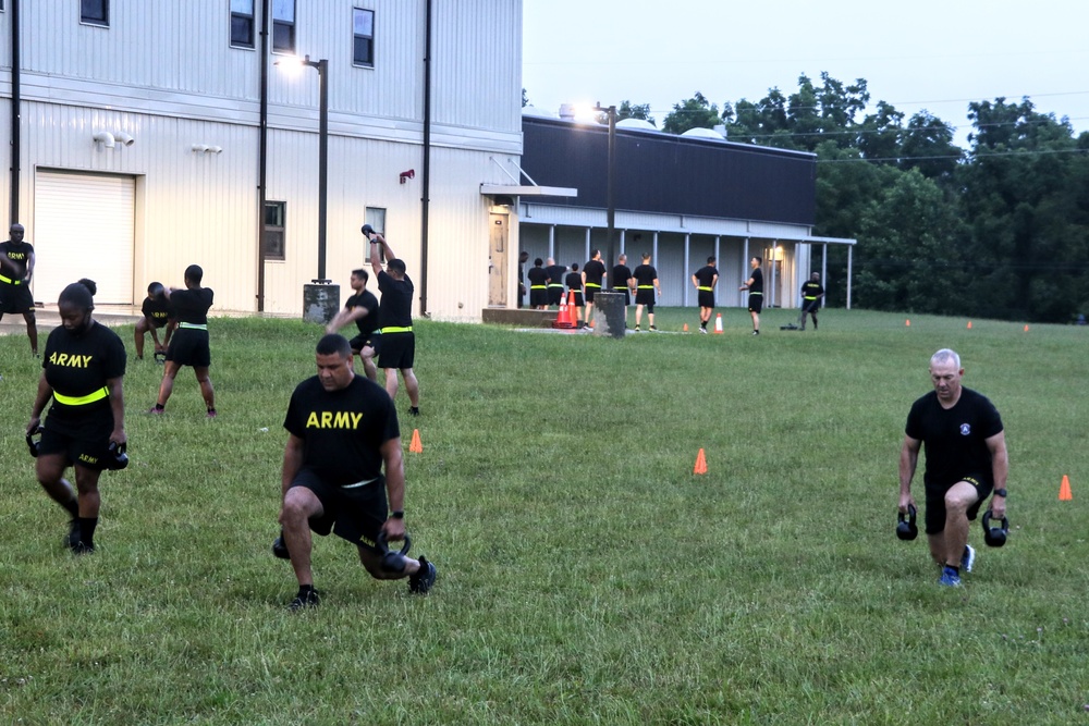 USARCENT CSM Brian Hester Visits 1st TSC