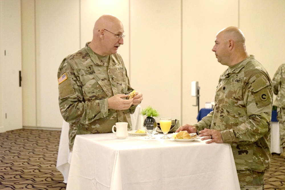 1st TSC Change of Command Reception for Maj. Gen. Russell
