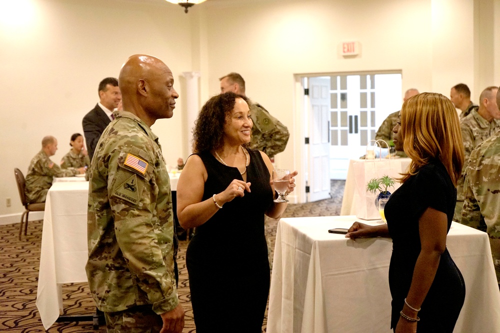 1st Theater Sustainment Command Change of Command reception
