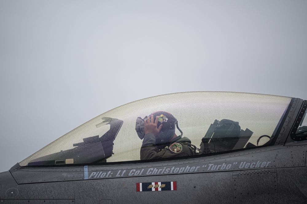 GIDE 3/ADE 5: F-16s Take Flight