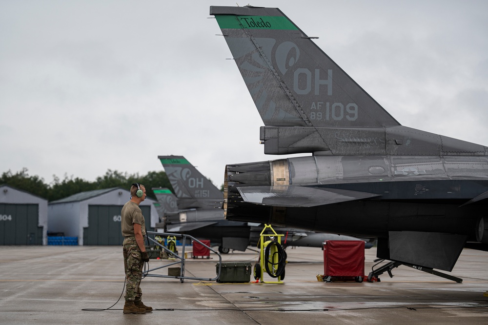 GIDE 3/ADE 5: F-16s Take Flight