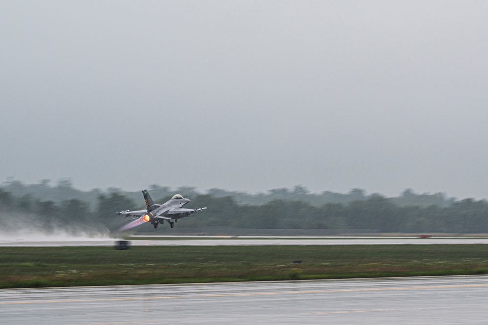 GIDE 3/ADE 5: F-16s Take Flight