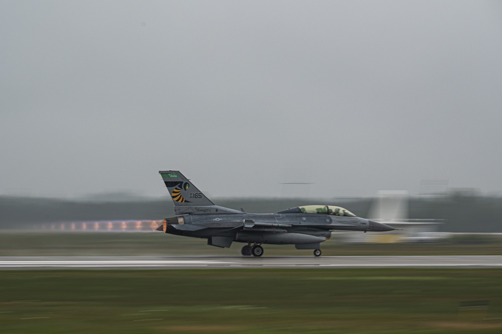 GIDE 3/ADE 5: F-16s Take Flight