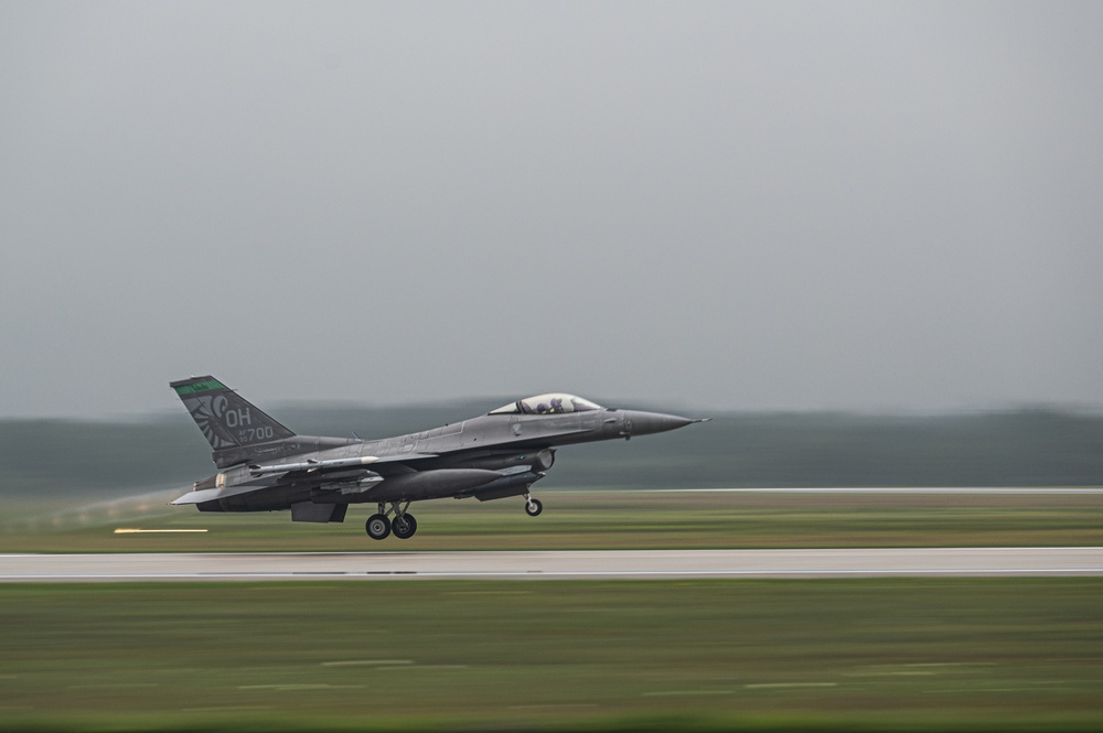 GIDE 3/ADE 5: F-16s Take Flight