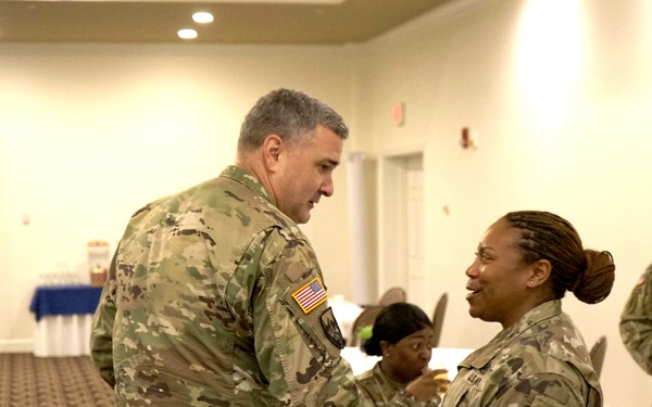 1st Theater Sustainment Command Change of Command reception