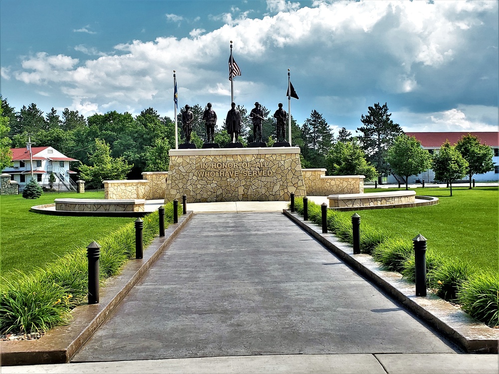 DVIDS Images Fort McCoy's Veteran's Memorial Plaza in the historic