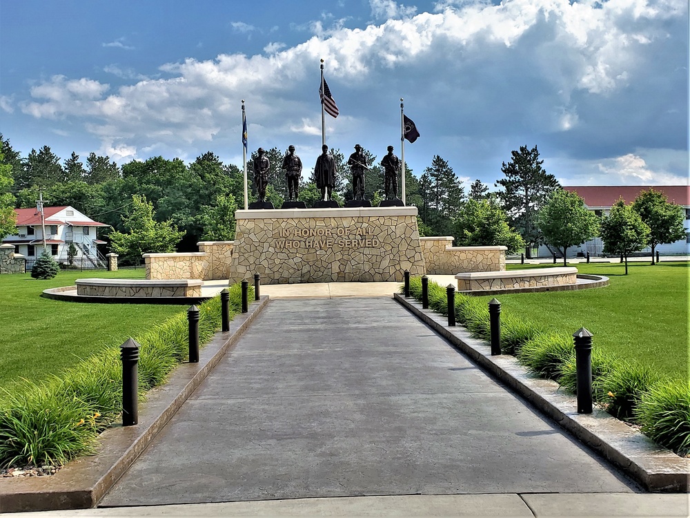 DVIDS Images Fort McCoy's Veteran's Memorial Plaza in the historic