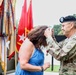 Lt. Gen. Terry R. Ferrell Presents Outgoing 1st TSC Commanding General Award