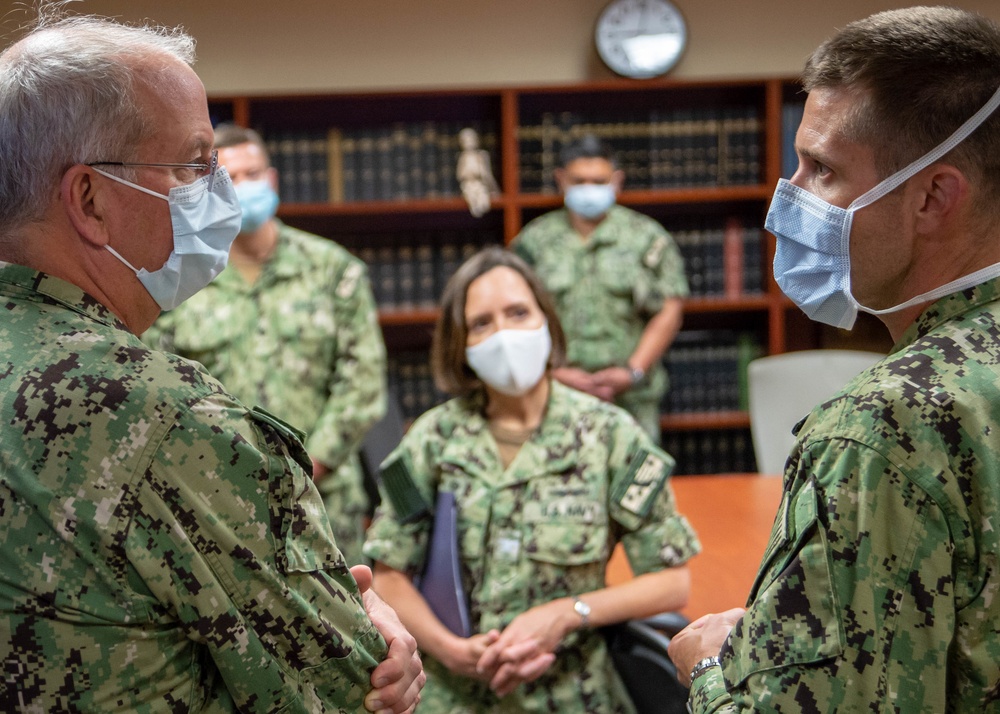 Navy Surgeon General Visits NMRTC San Diego