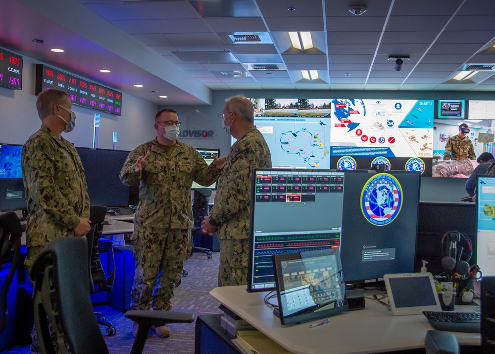 Navy Surgeon General Visits NMRTC San Diego