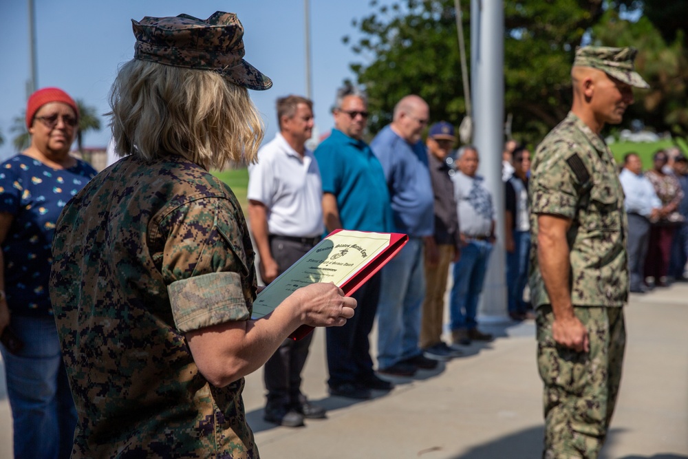 Pendleton civilian personnel earn length of service awards