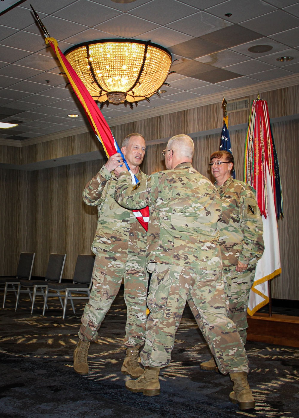 Major General Richard Staats relinquishes Command of the 75th Innovation Command